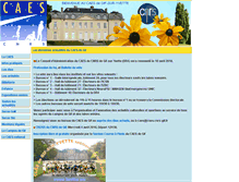 Tablet Screenshot of caes.cnrs-gif.fr