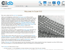 Tablet Screenshot of cildb.cgm.cnrs-gif.fr